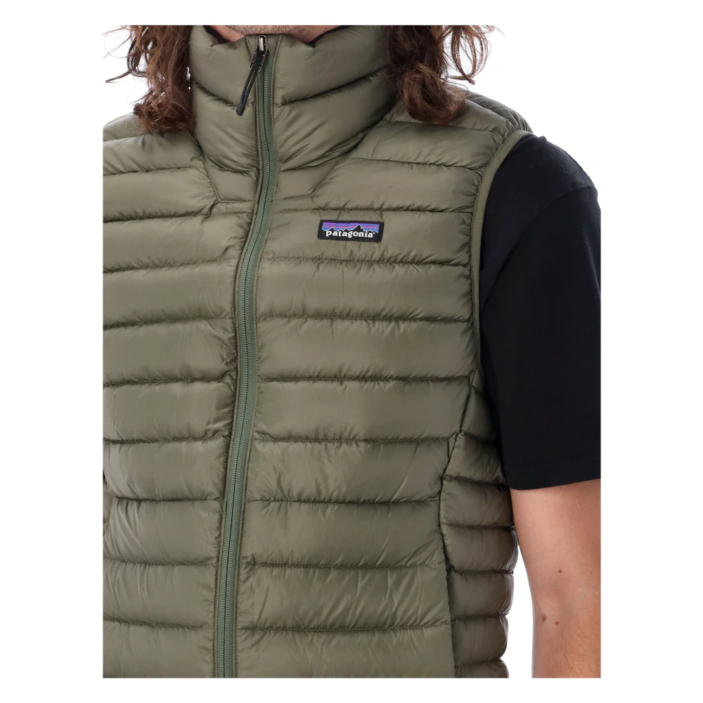 Patagonia Militair Groene Donsvest Green Heren