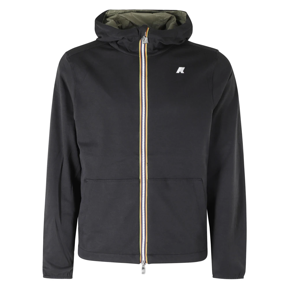 K-Way Uomo Nero - Jake Interlock Jacket - Jackets - L