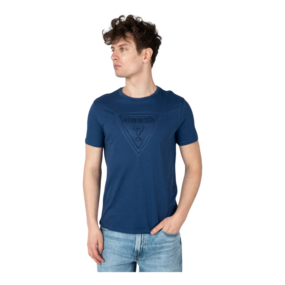 Guess - Tops > T-Shirts - Blue - Guess - Modalova