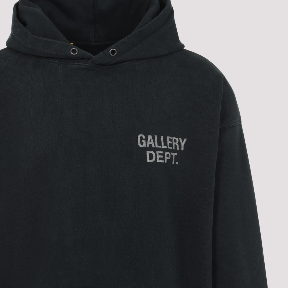 Gallery Dept. Zwarte Sweatshirt Trendy Stijl Black Heren