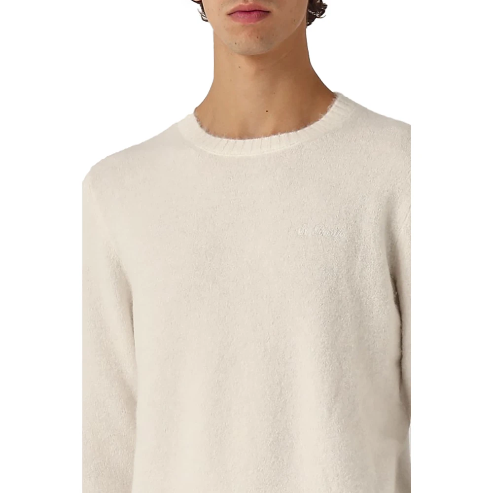 MC2 Saint Barth Elegant Beige Sweater Regent Beige Heren