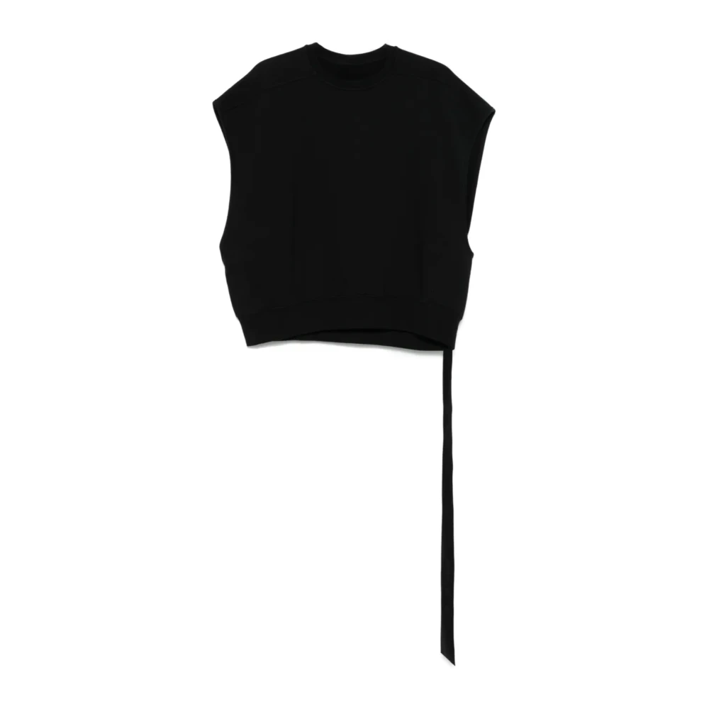 Rick Owens Zwarte Sweatshirt Jumbo Tatlin Stijl Black Heren