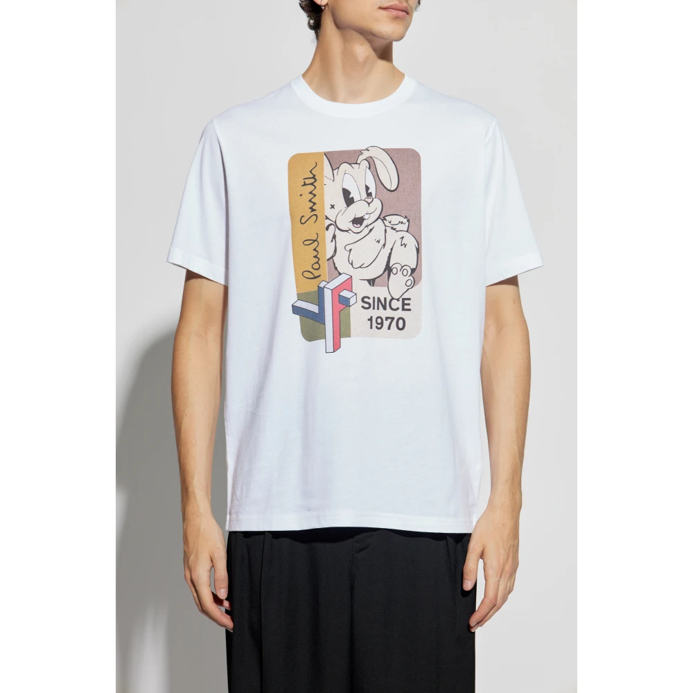 PS By Paul Smith T-shirt met print White Heren