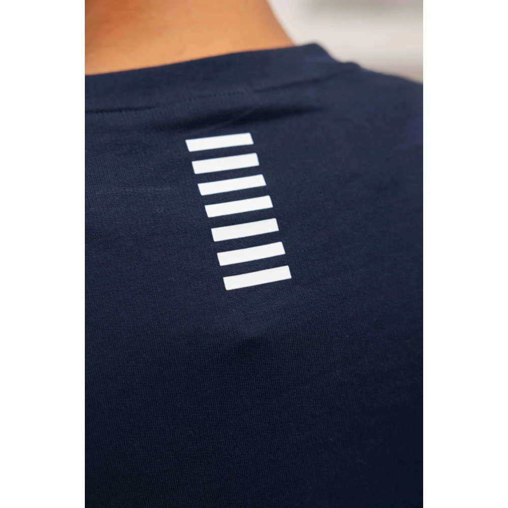 Emporio Armani Klassieke Navy Sweater voor Heren Blue Heren