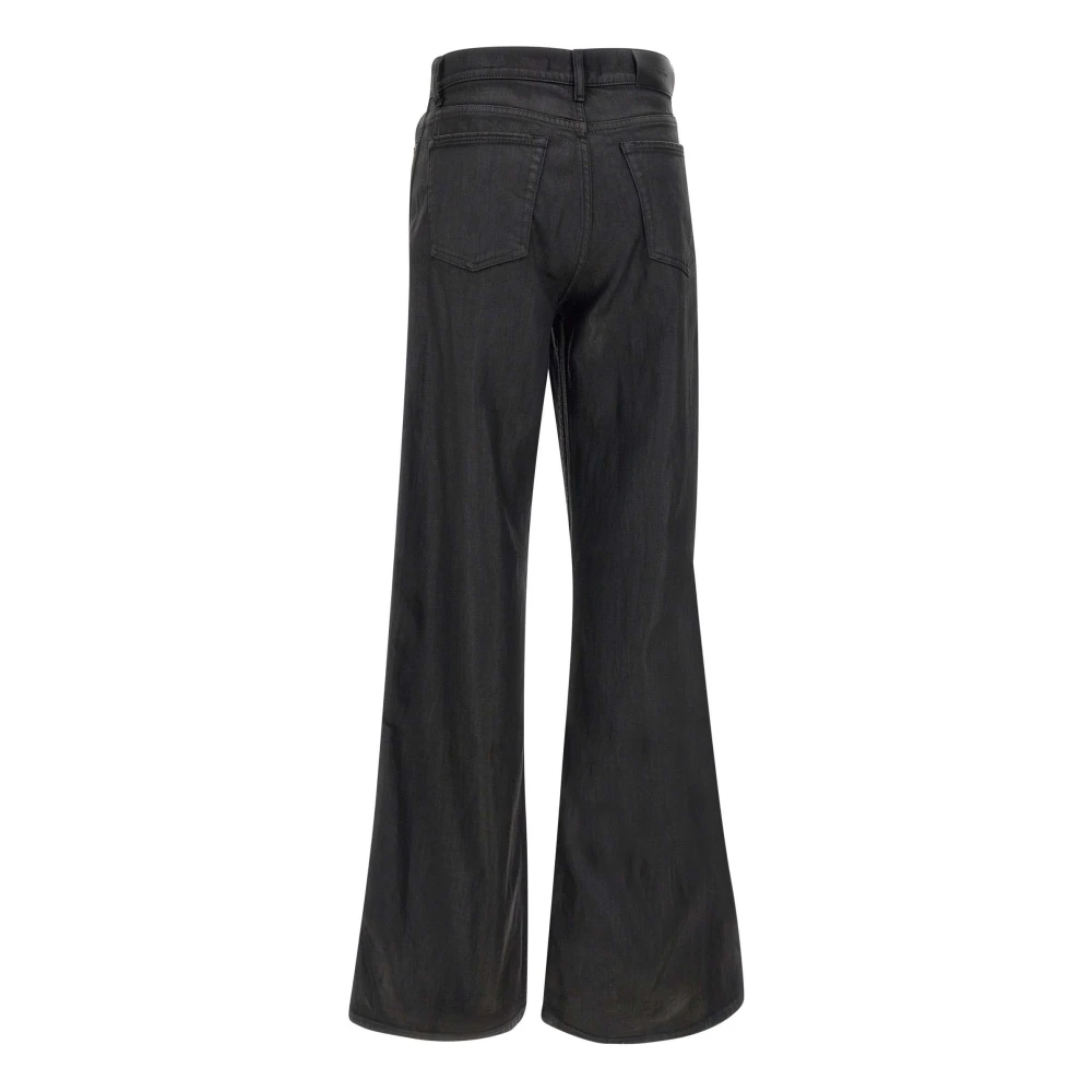7 For All Mankind Zwarte Broek Black Dames