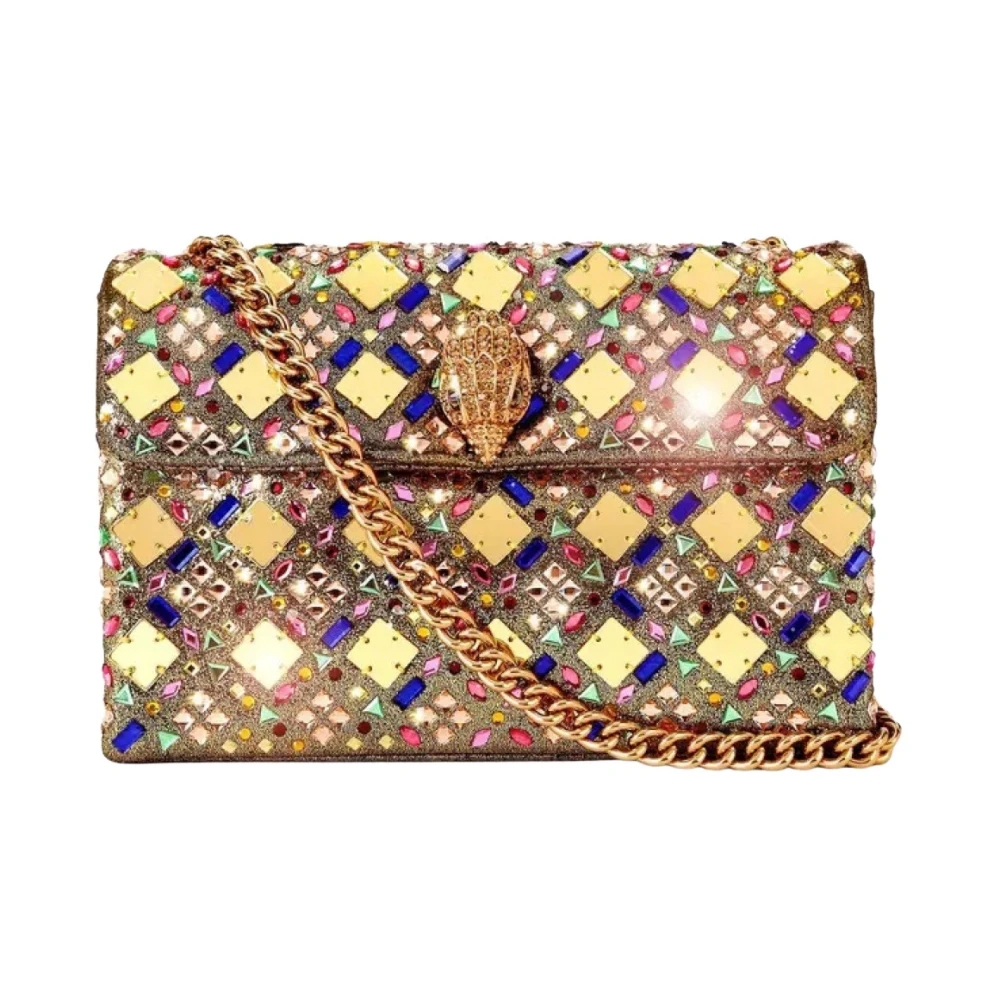 Kurt Geiger Kensington Schoudertas Yellow Dames