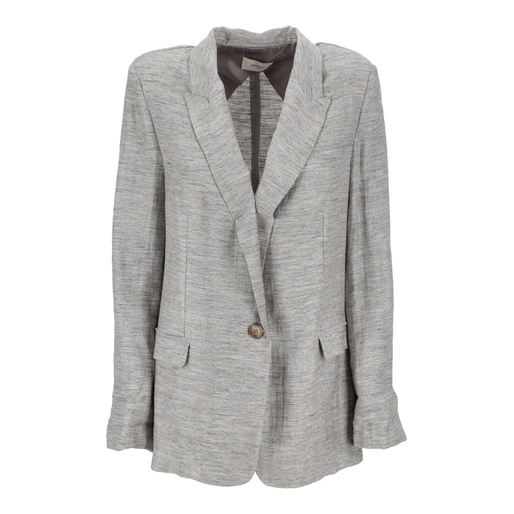 ViCOLO - Jackets > Blazers - Gray - ViCOLO - Modalova