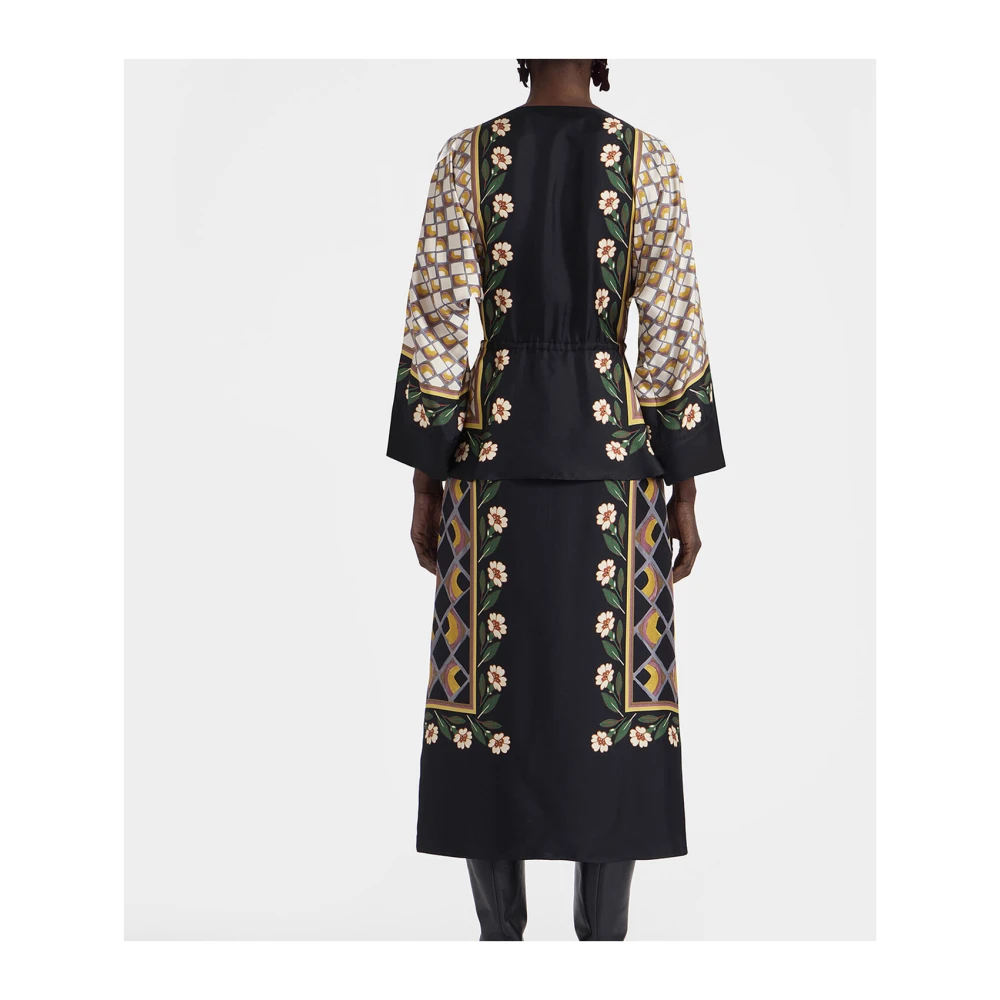 La DoubleJ Apericena Jurk Black Dames