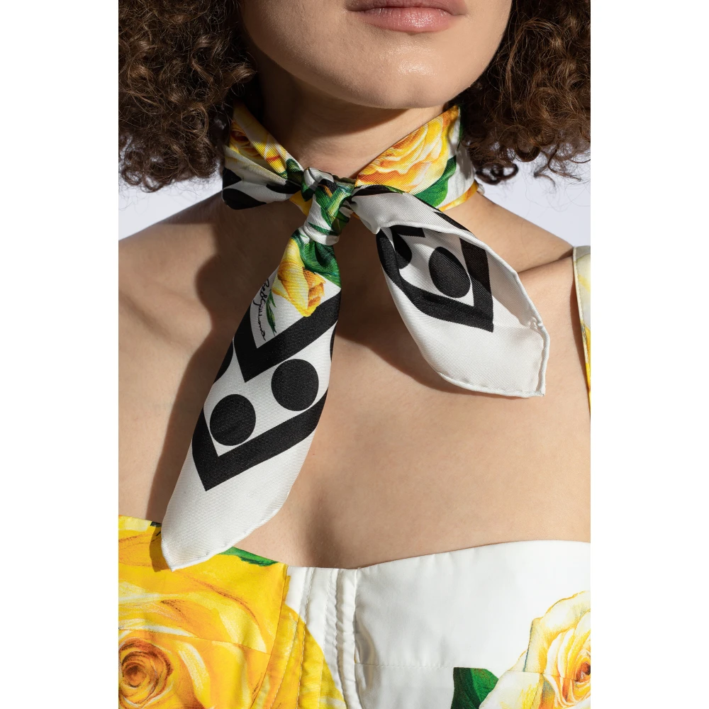 Dolce & Gabbana Zijden sjaal Multicolor Dames