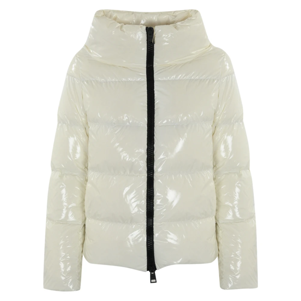 Herno Glanzende Donsjas White Dames
