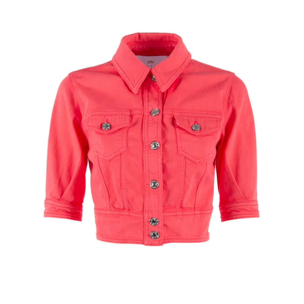 Nenette Women's Pink Camicia - Light Jackets - S - Jackets