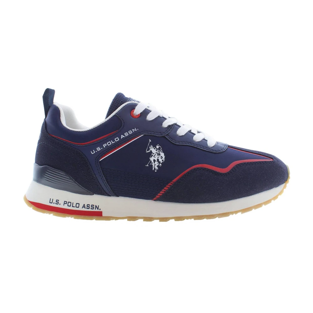 U.s. Polo Assn. Men's Blue Sporty Trainers For Size 7 Uk