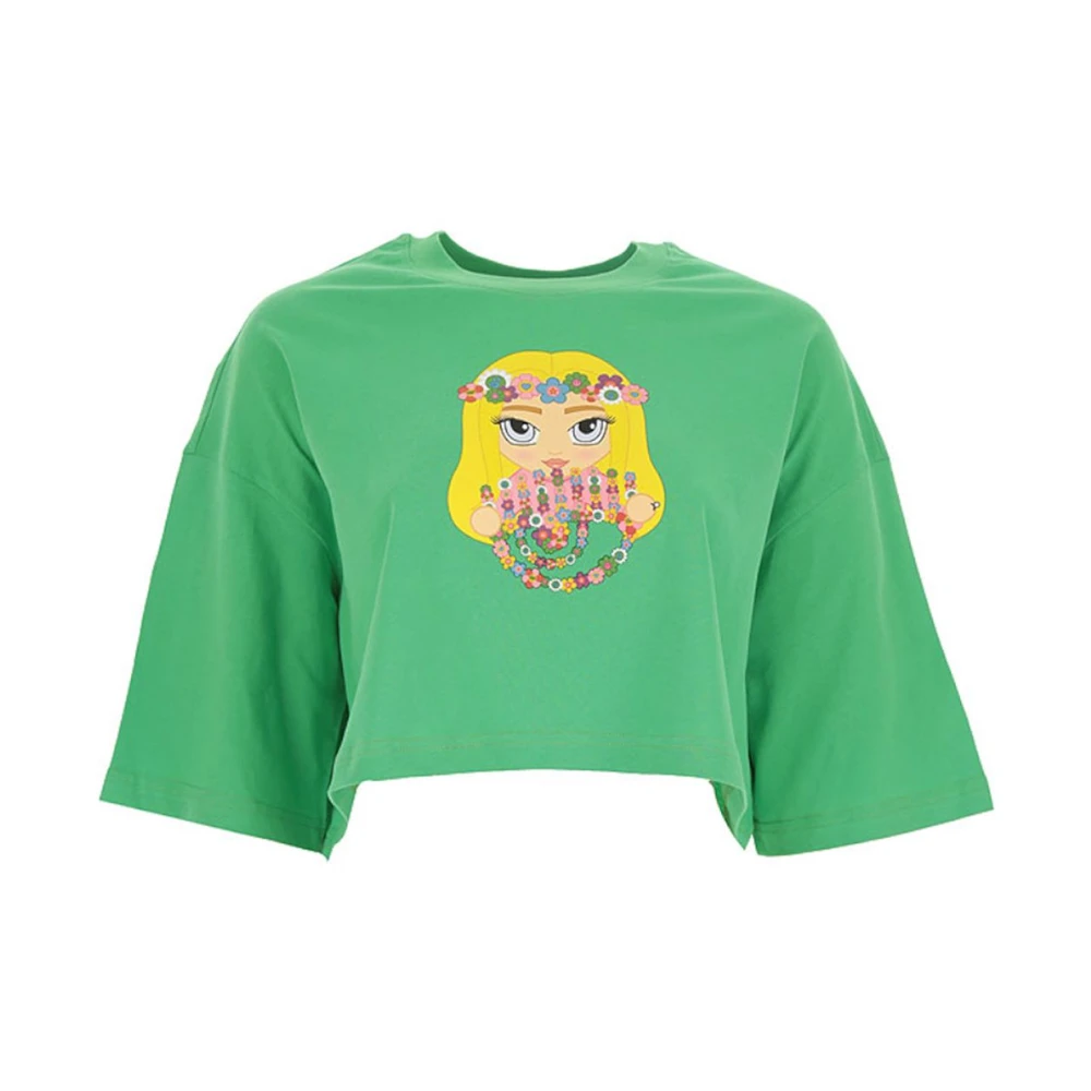 Chiara Ferragni Collection Mujer Verde Camisetas, Talla: S