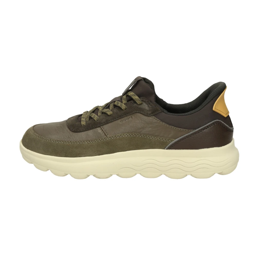 Geox Men's Military/Coffee U Spherica Plus Trainers Colour: : Size 11 - Image 3