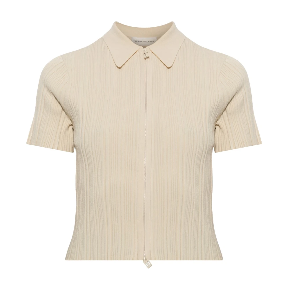 Victoria Beckham Donna Beige Top, M, New,