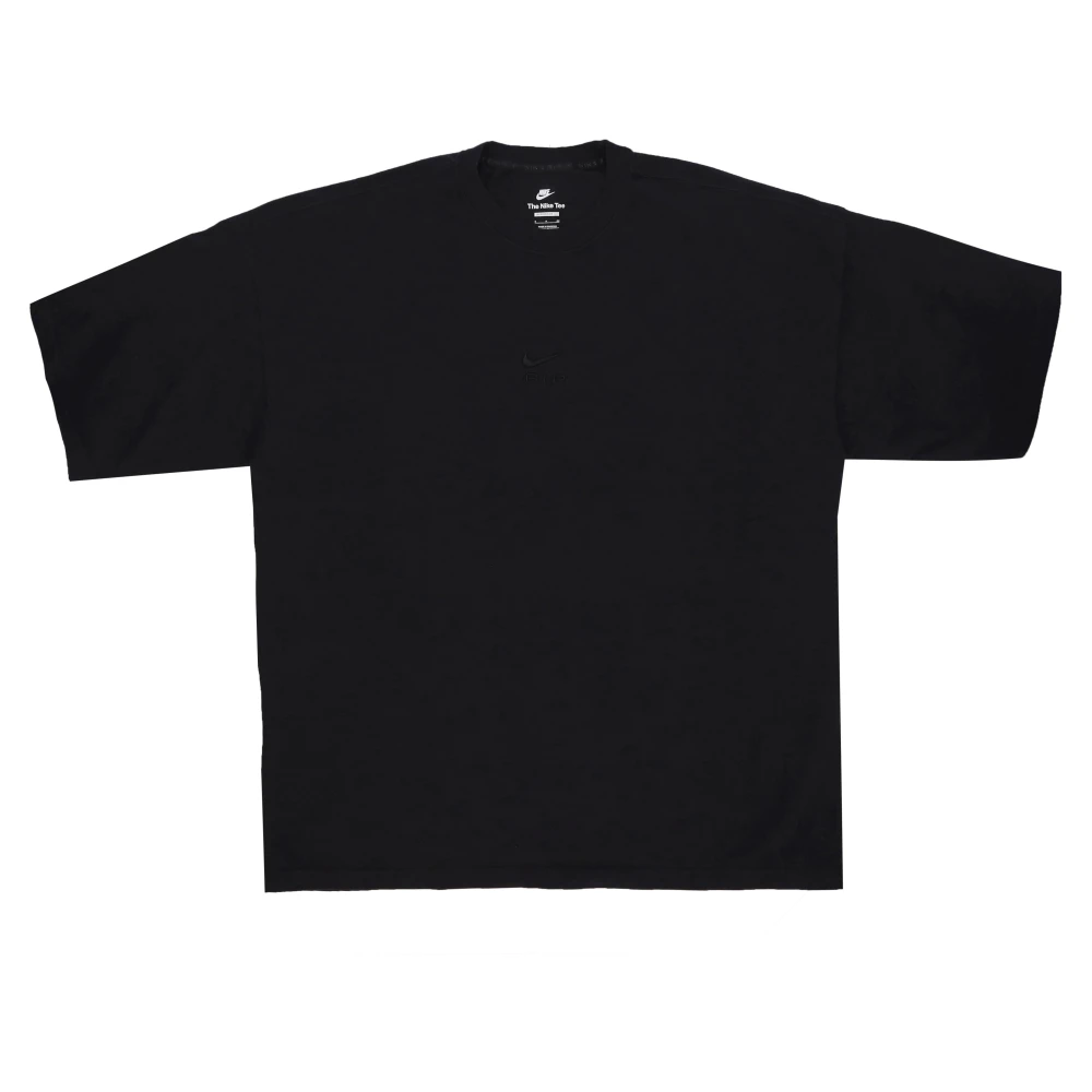 Nike Oversize Air Logo Sportswear T-shirt Black Heren