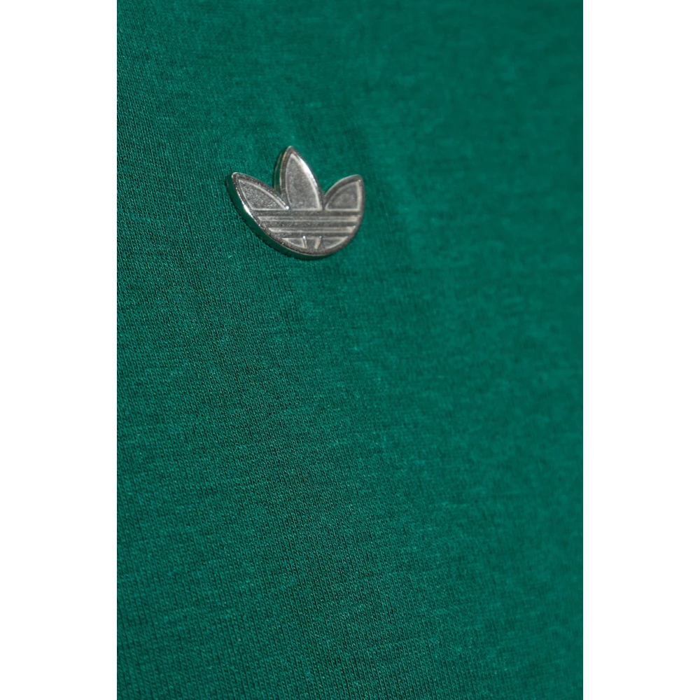 adidas Originals T-shirt met logo-vormige applicatie Green Heren