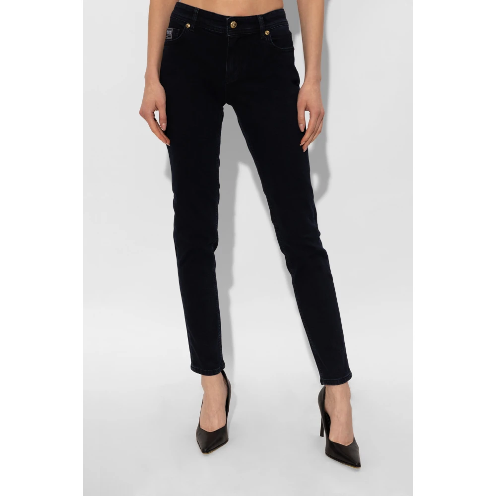 Versace Jeans Couture Skinny Fit Jeans Blue Dames