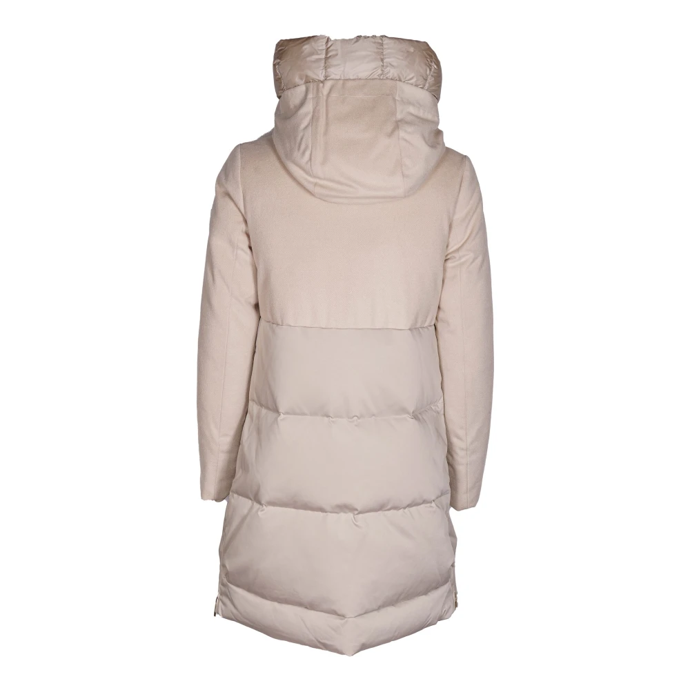 Duno Stijlvolle Winter Parkas voor Mannen White Dames