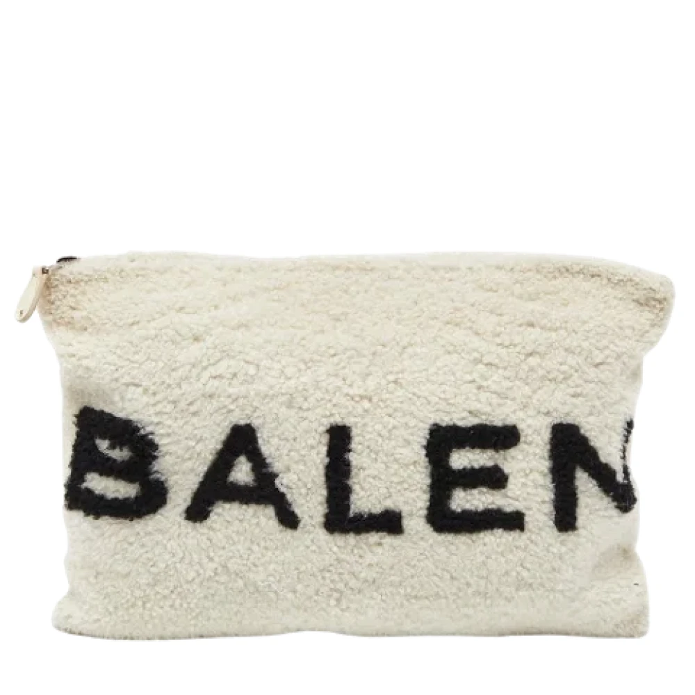 Balenciaga Vintage Pre-owned Fabric balenciaga-bags White Dames