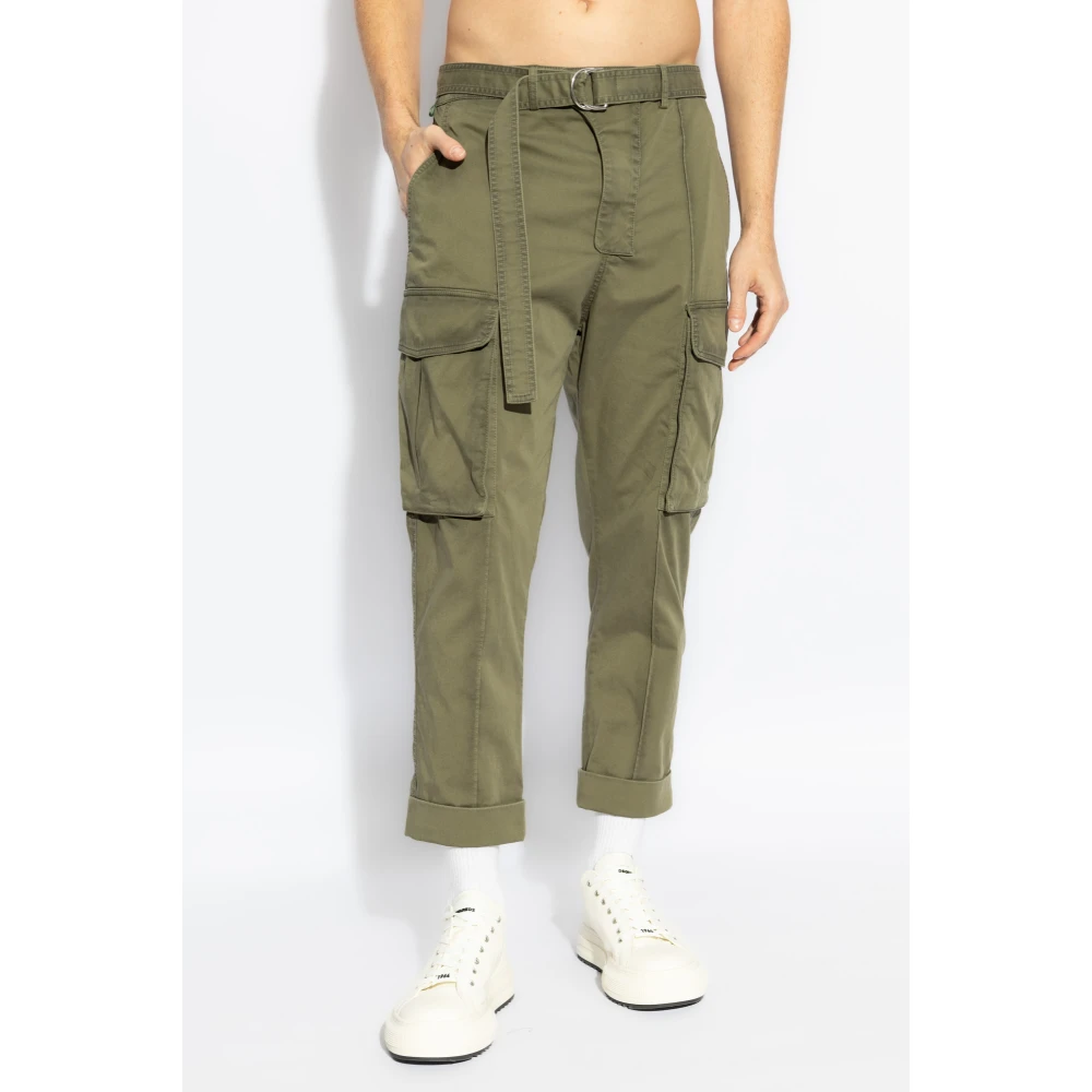 Balmain Cargobroek Green Heren