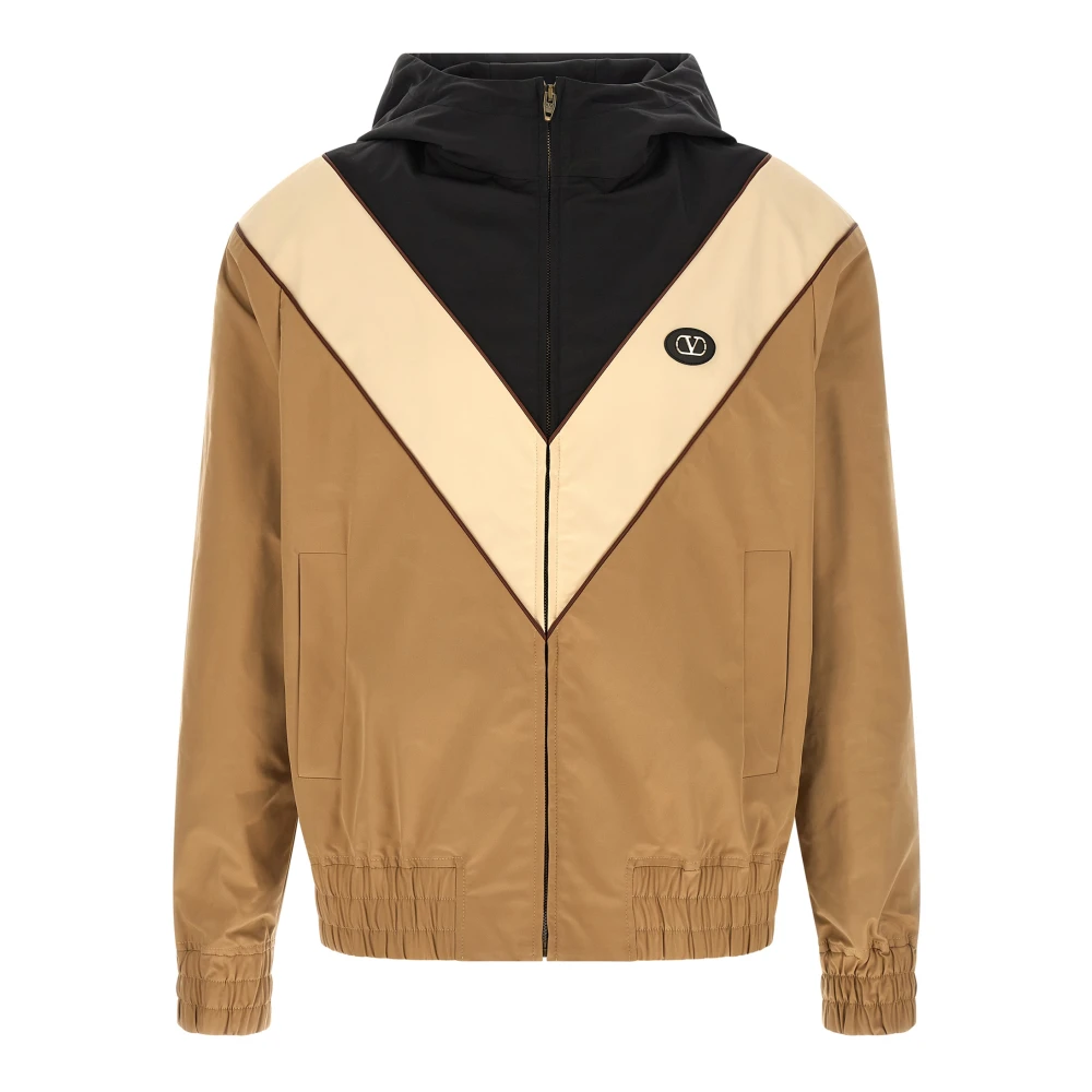 Valentino Garavani Multicolor Light Jackets, Male, Xl, Nylon Windbreaker