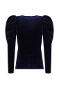 haut-en-velours-bleu-avec-col-en-v