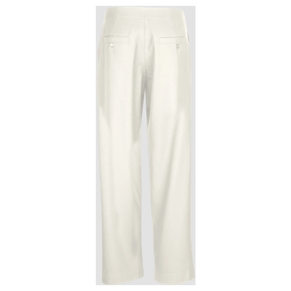 add Broek IN Gabardine WOL White Dames