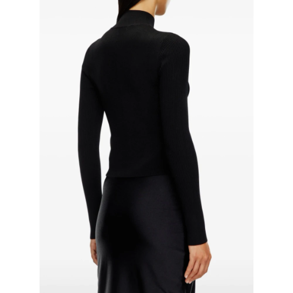 Diesel Zwarte Valari Top voor Vrouwen Black Dames
