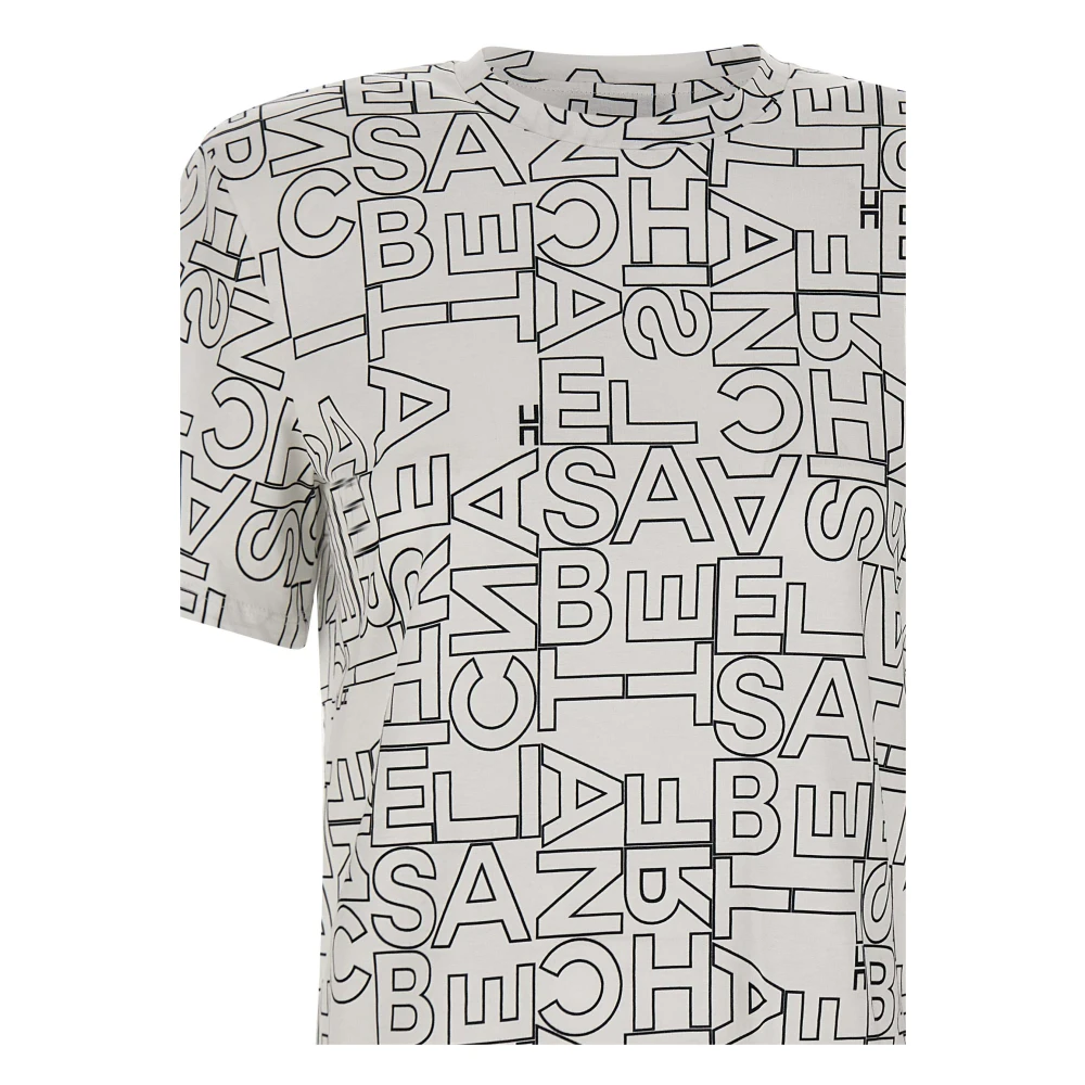 Elisabetta Franchi Witte T-shirts en Polos White Dames