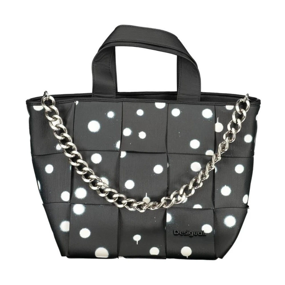 Desigual Zwarte handtas met meerdere bandjes Black Dames