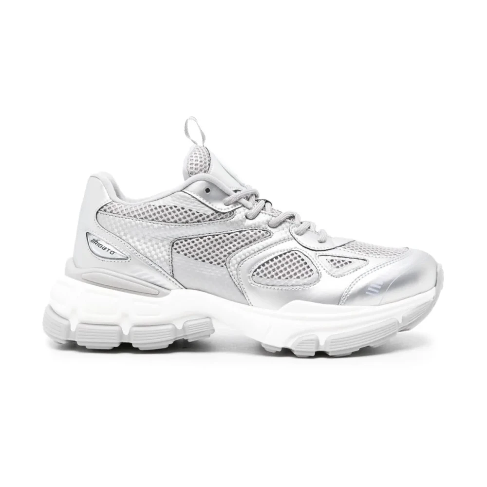 Axel Arigato Neo Runner Multicolour Leren Sneakers Dames Schoenen Grijs