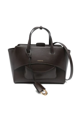 Flap Medium Leather Tote
