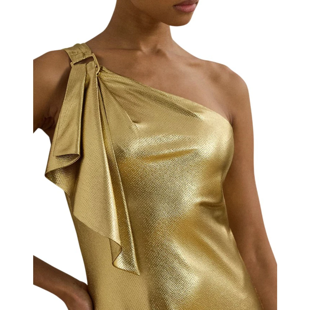 Ralph Lauren Lange Jurk Yellow Dames