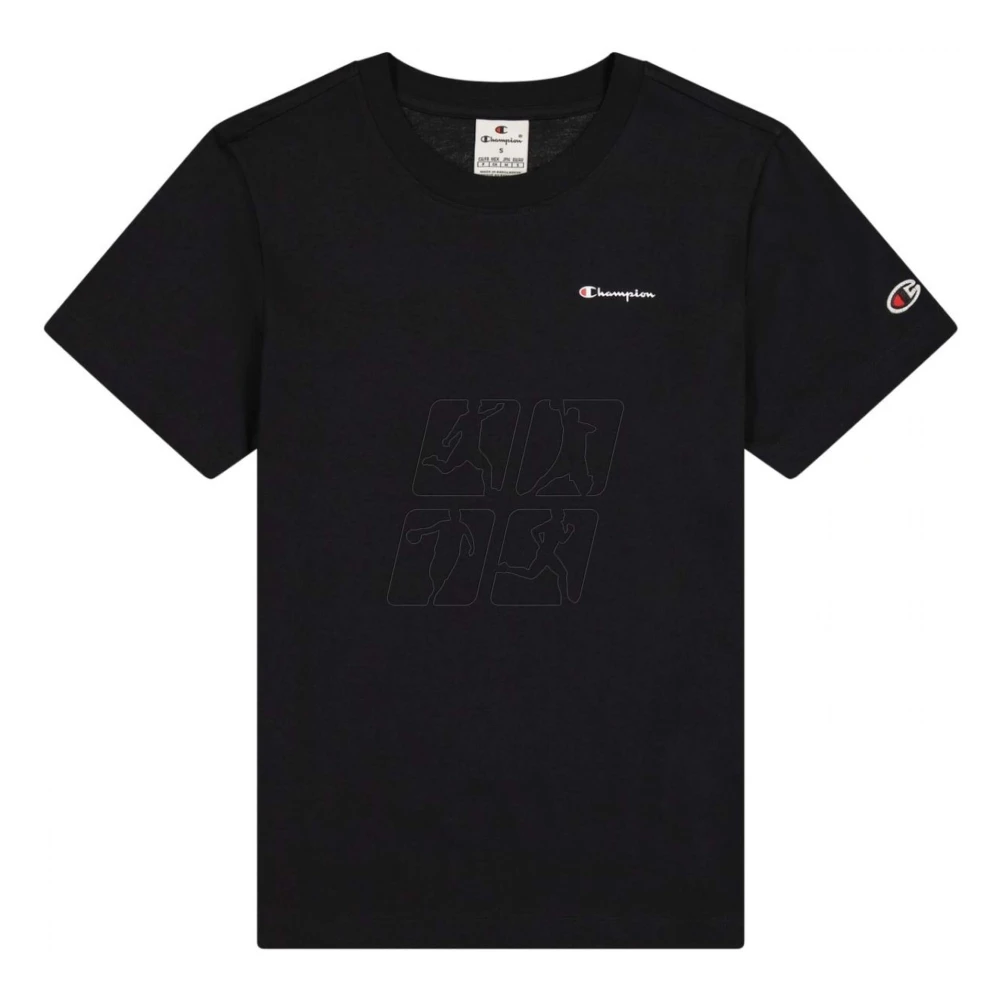 Champion T-shirt Black Dames