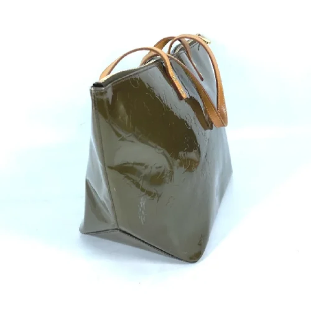 Louis Vuitton Vintage Pre-owned Cotton louis-vuitton-bags Green Dames