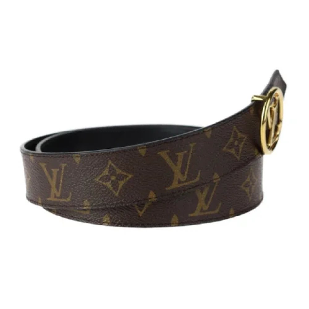 Louis Vuitton Vintage Pre-owned Leather belts Brown Dames