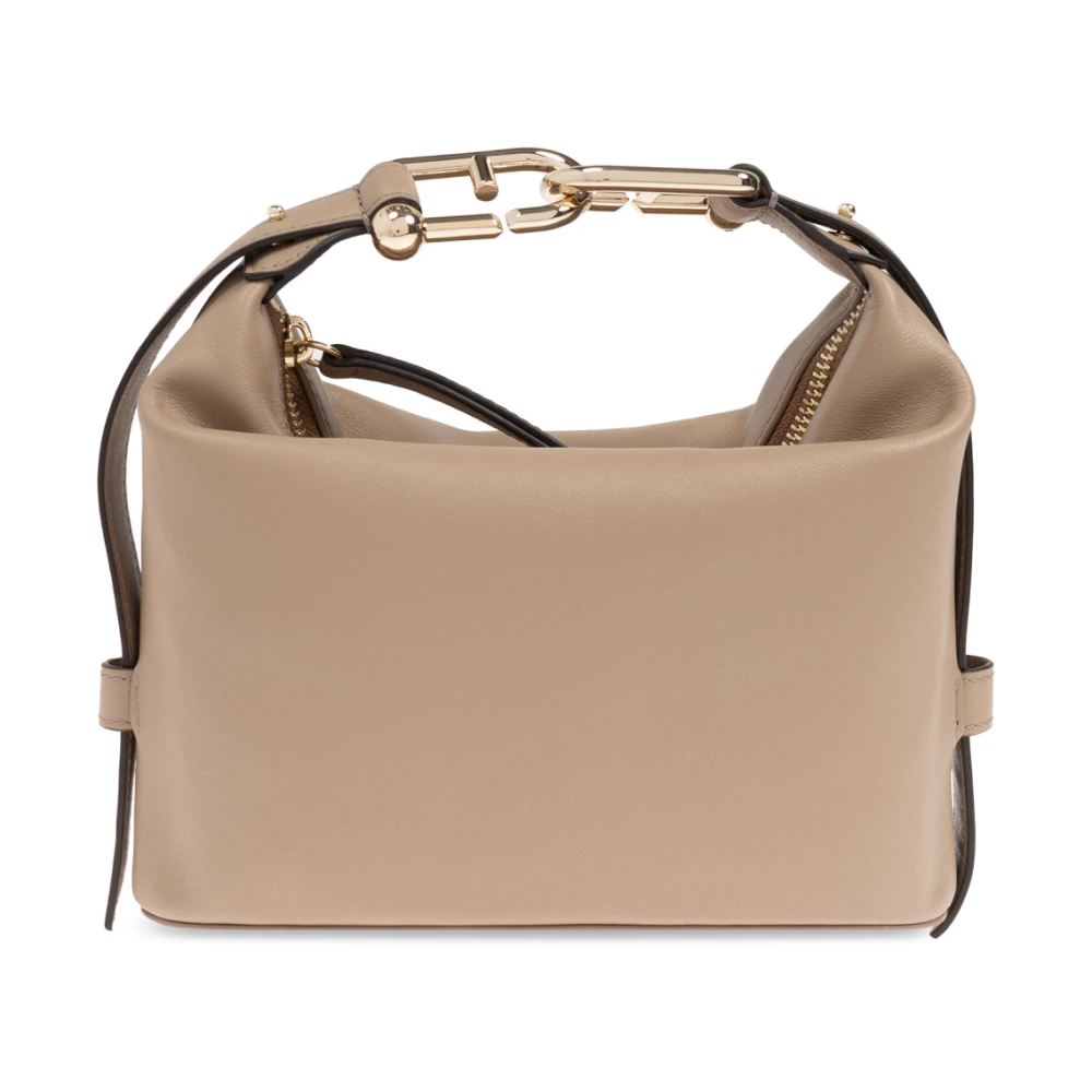 Furla Tas Nuvola Mini Beige Dames