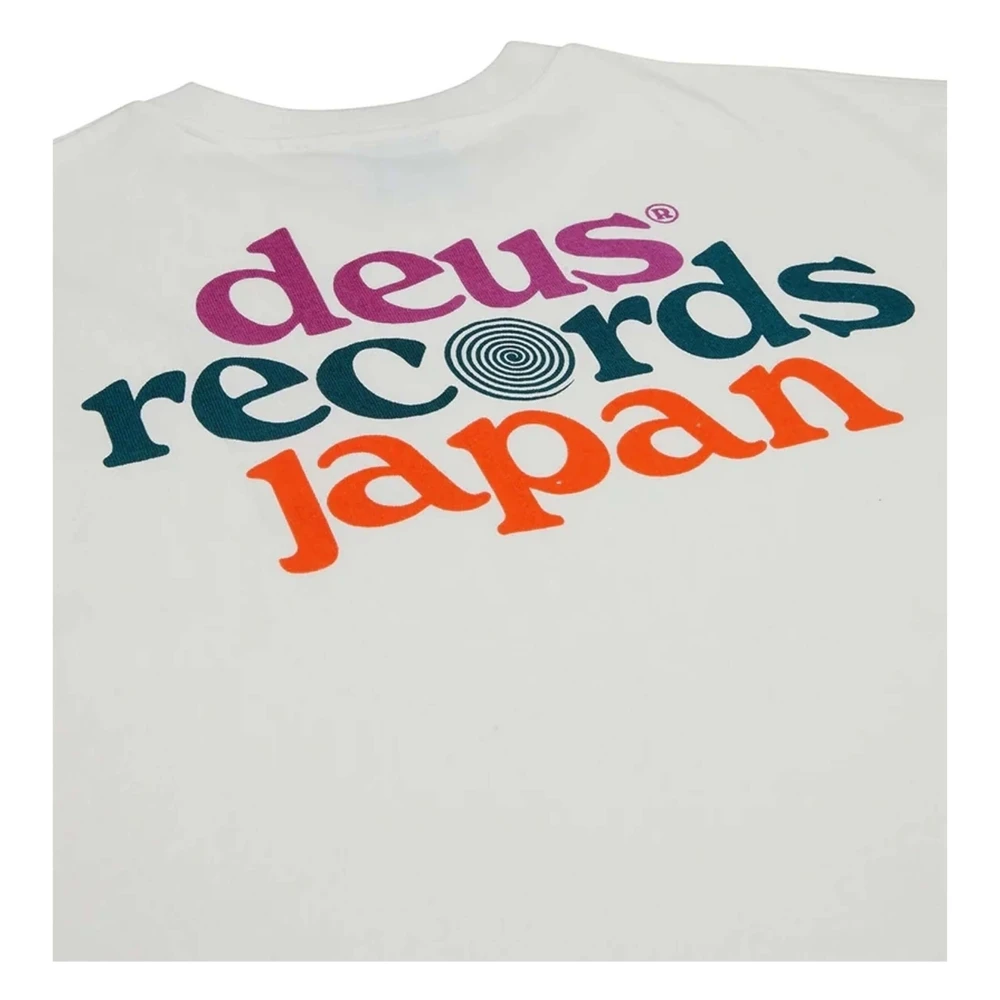 Deus Ex Machina Strata T-shirt White Heren