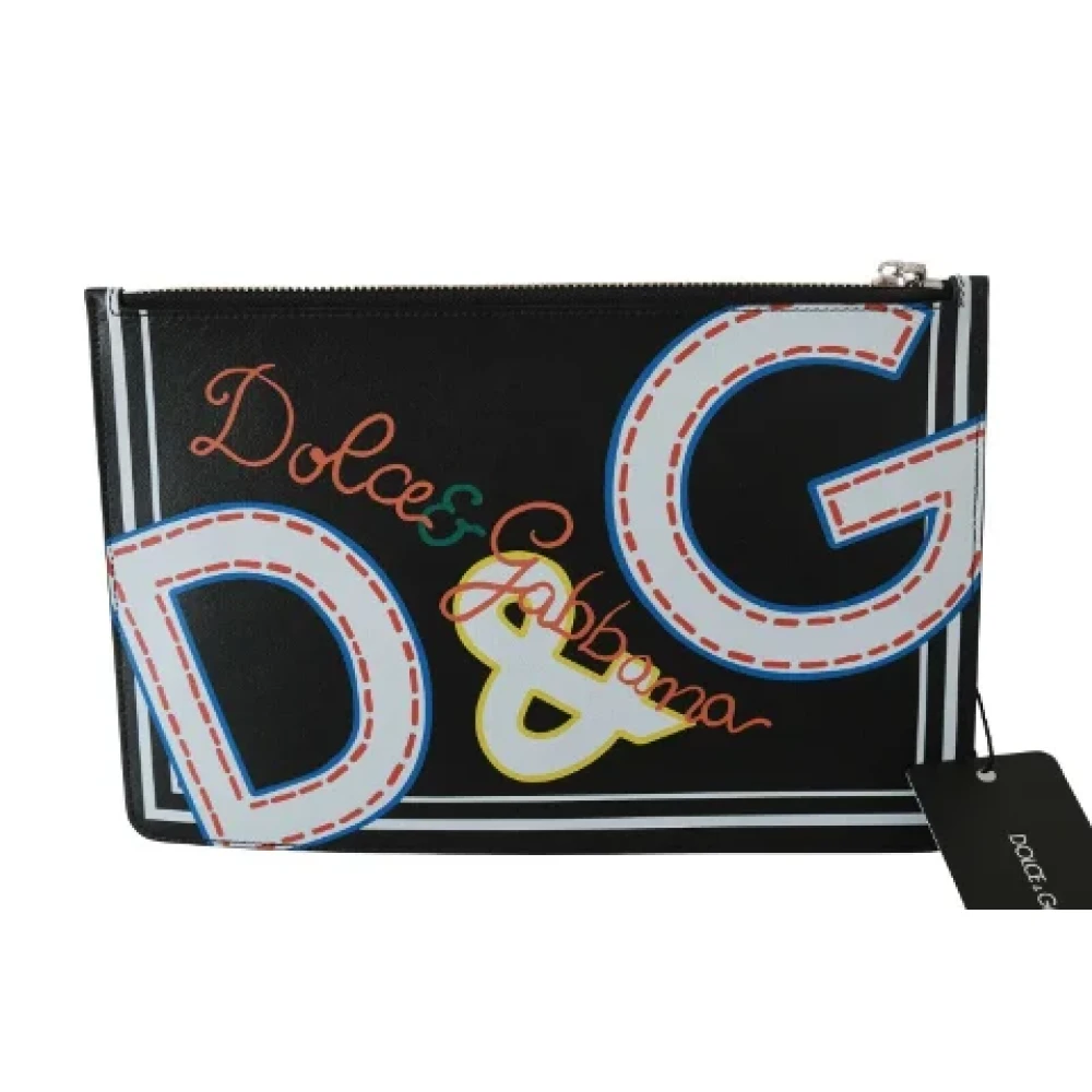 Dolce & Gabbana Pre-owned Leather wallets Black Dames