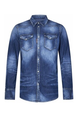 stylish-blue-denim-western-shirt