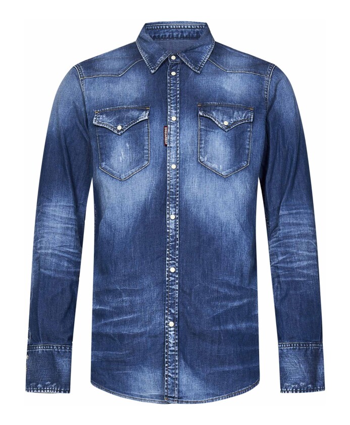 stylish-blue-denim-western-shirt