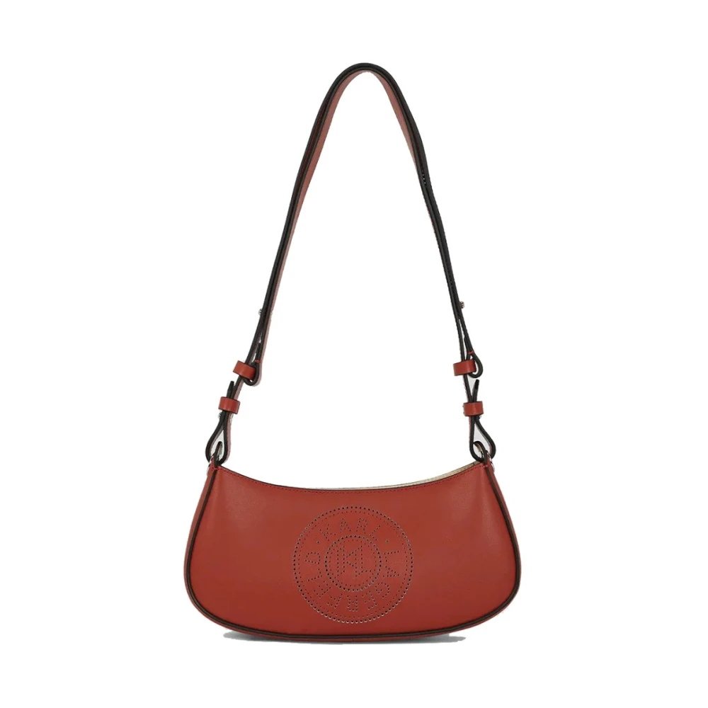 Karl Lagerfeld Röd Axelväskor