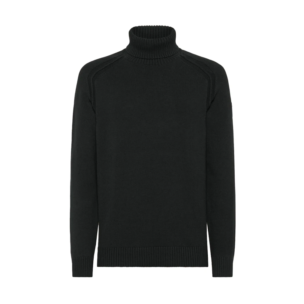 RRD Turtleneck Trui Fisherman Stijl Black Heren