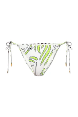 Tryckt Bikiniunderdel med Snörning