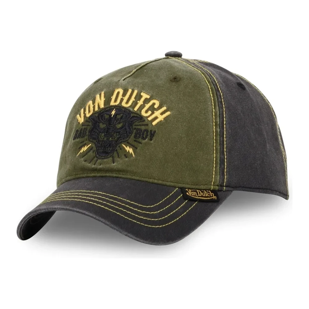 Von Dutch Groene Bad CB Trucker Cap Green Heren