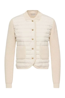 Cotton Padded Cardigan
