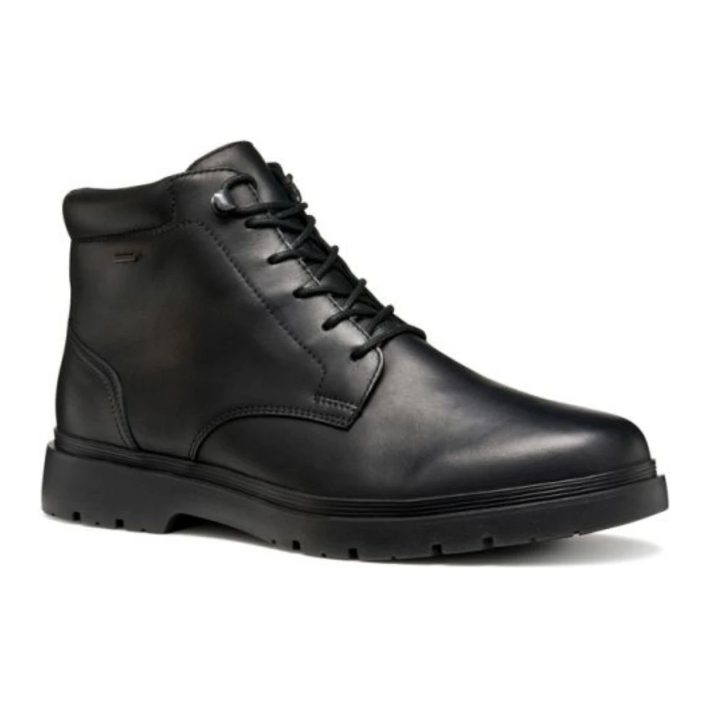Geox Spherica Ankle Boots - Male - Lace-Up Boots - Black - 9 Uk - Shoes - Image 2