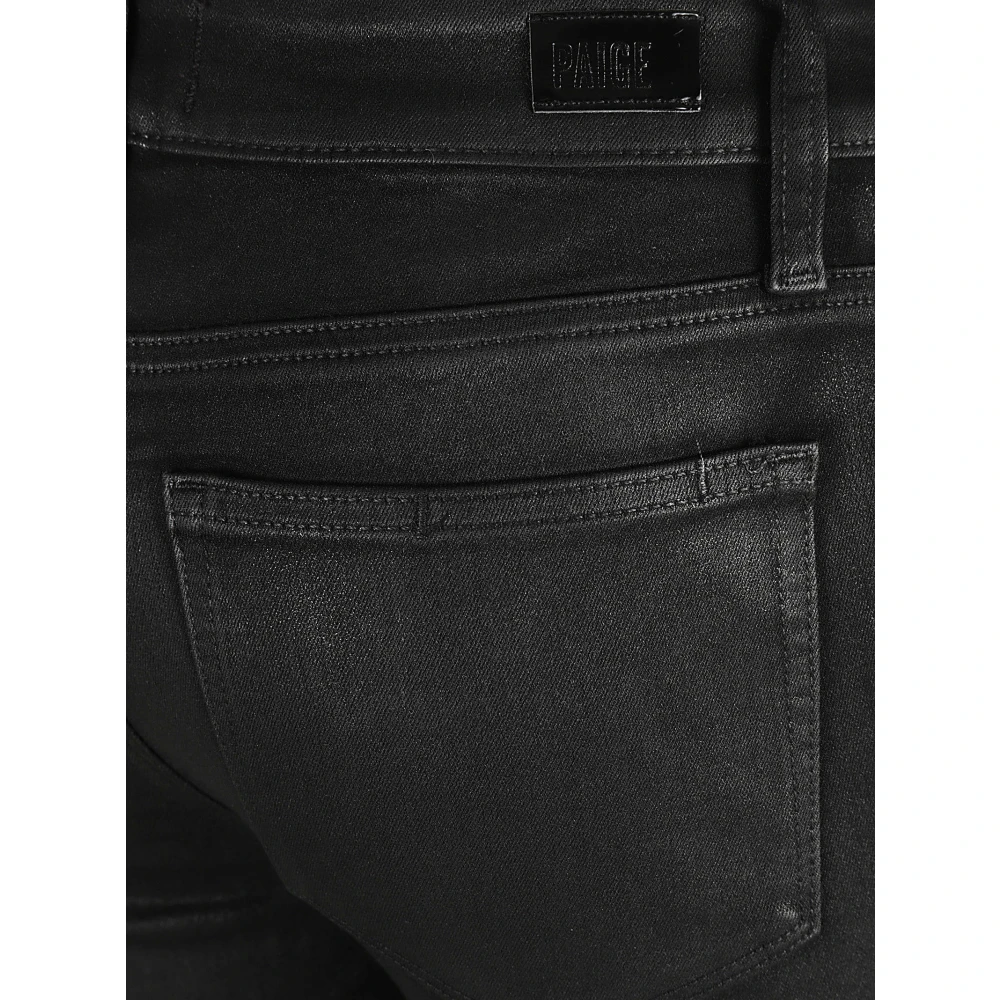 Paige Zwarte Skinny Jeans Gemaakt in de VS Black Dames