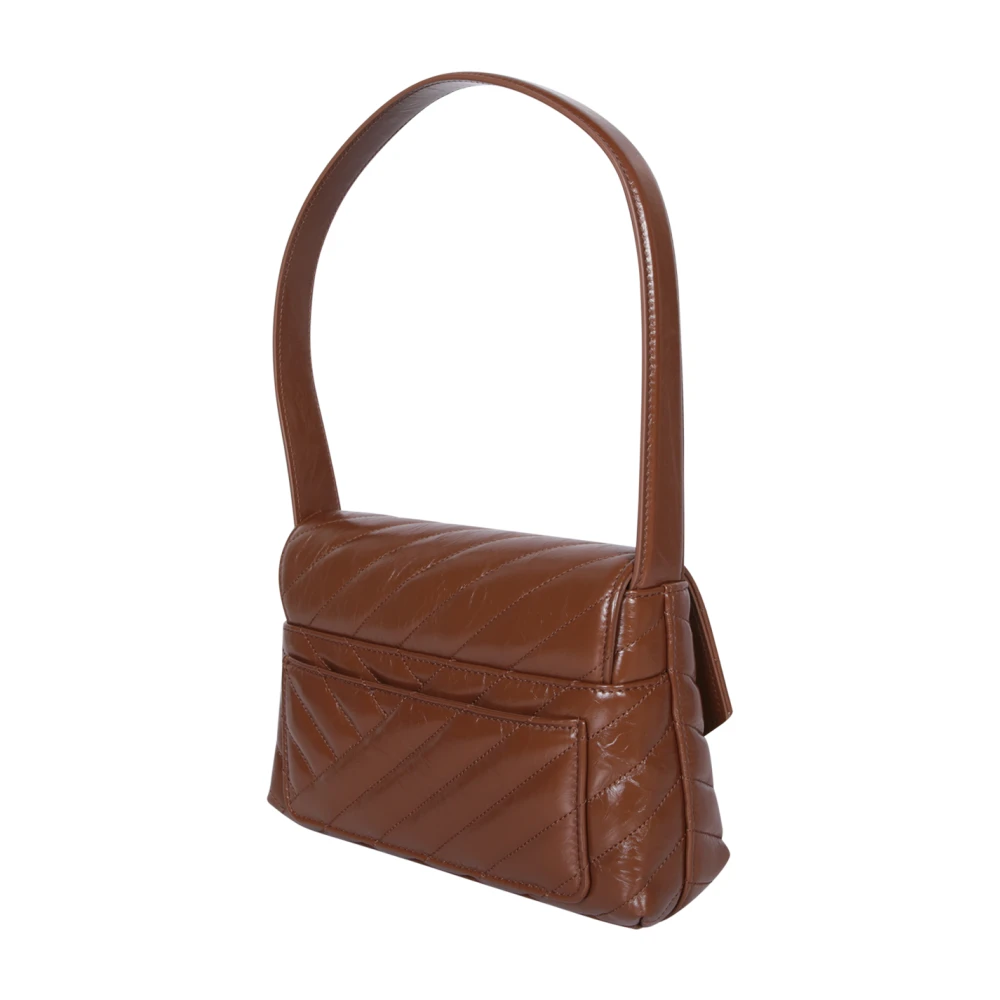 Dolce & Gabbana Stijlvolle Schoudertas Brown Dames